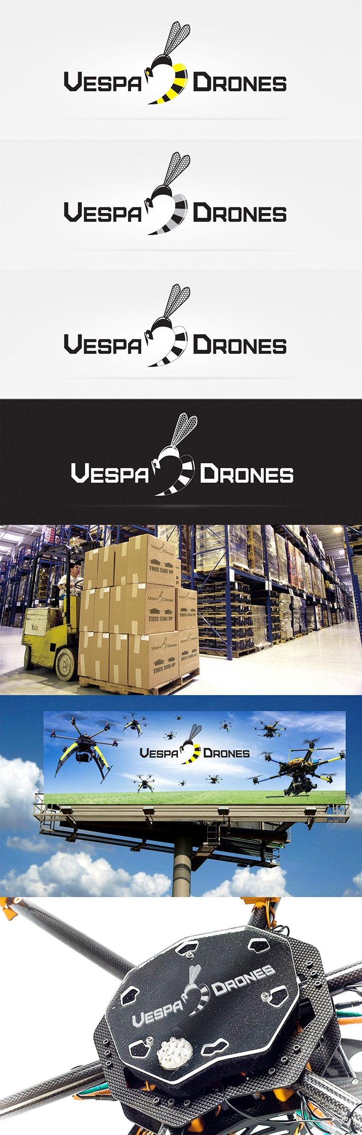 Projekt: Vespa Drones logo